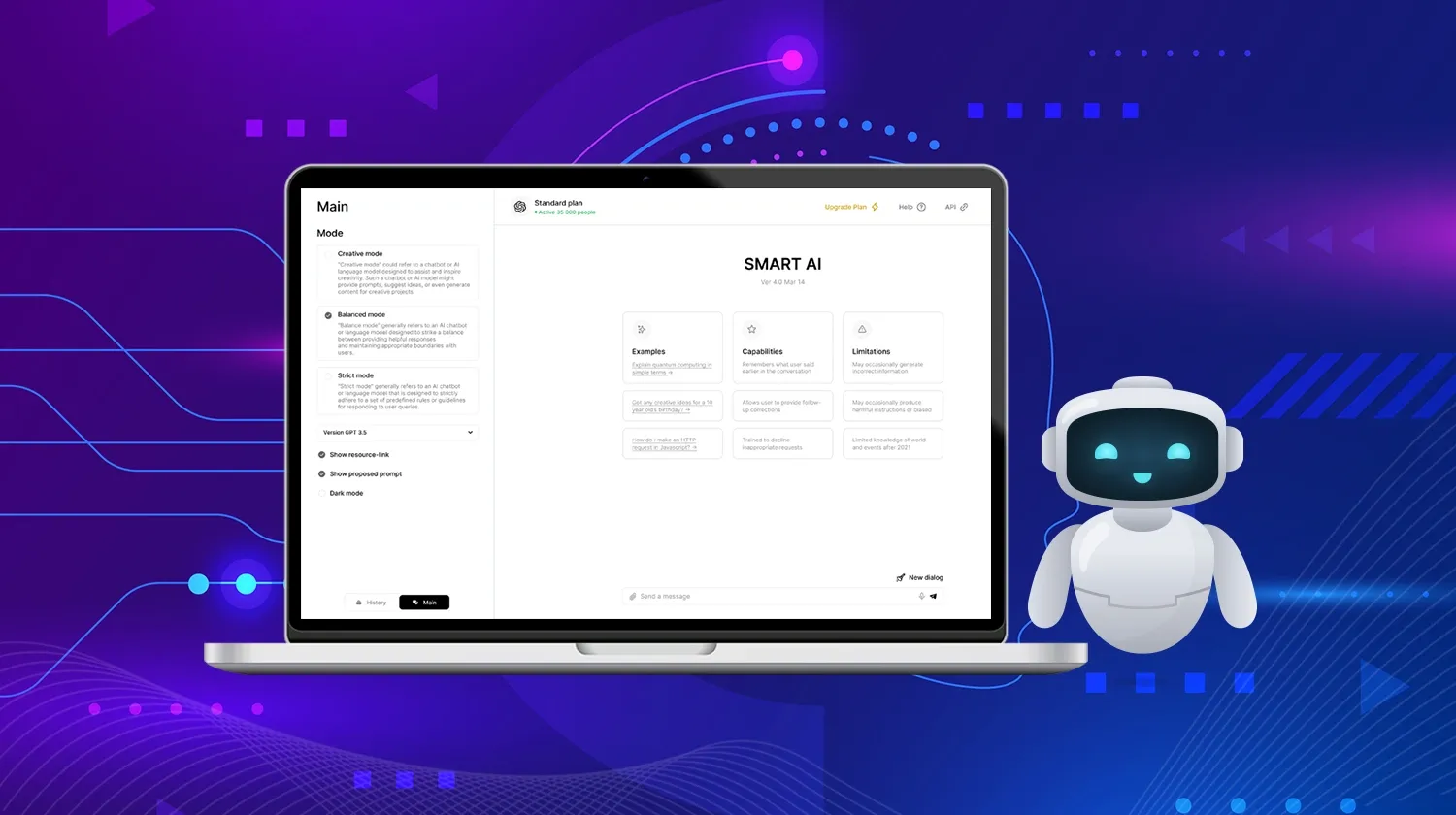 Smart Foot AI football analytics platform dashboard by Metizsoft