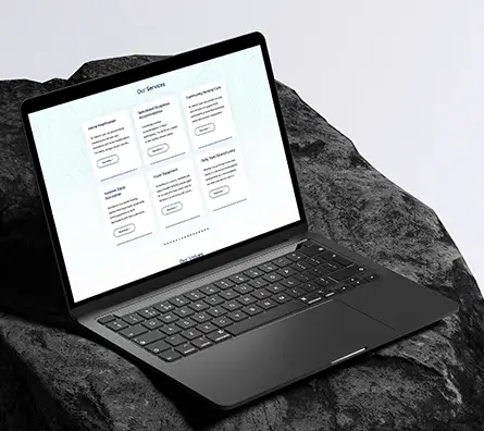Admire Care NDIS platform page design