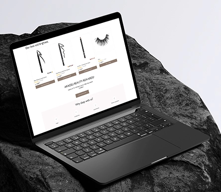 Araceli Beauty Shopify Work - product page layout by Metizsoft