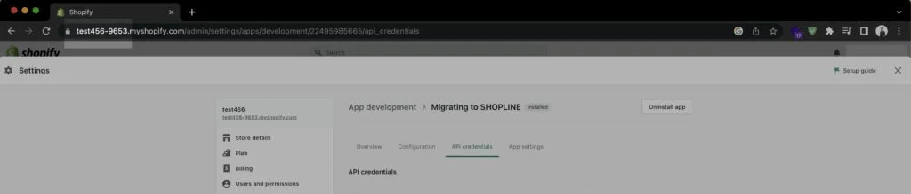 migrate store