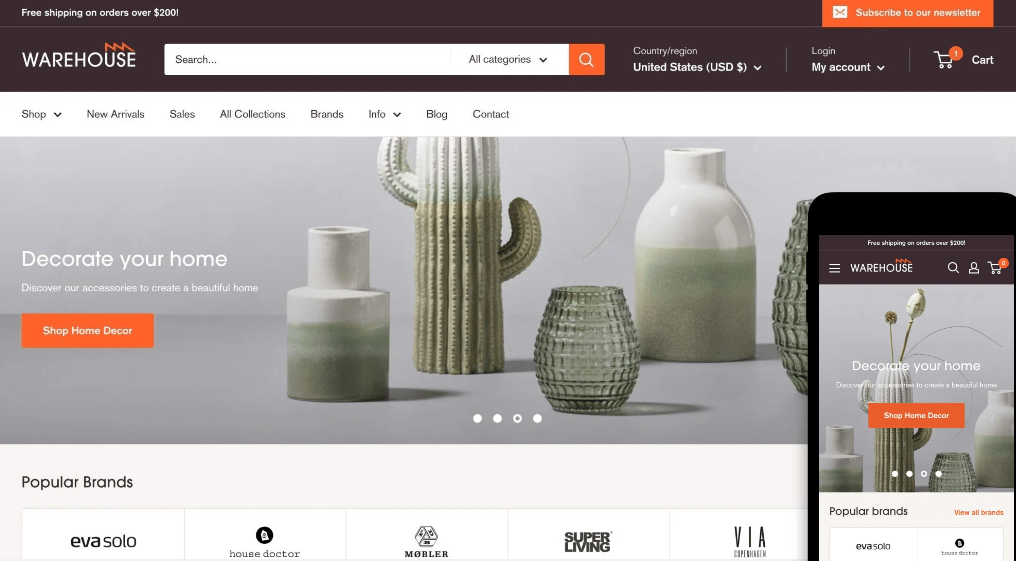Warehouse Theme