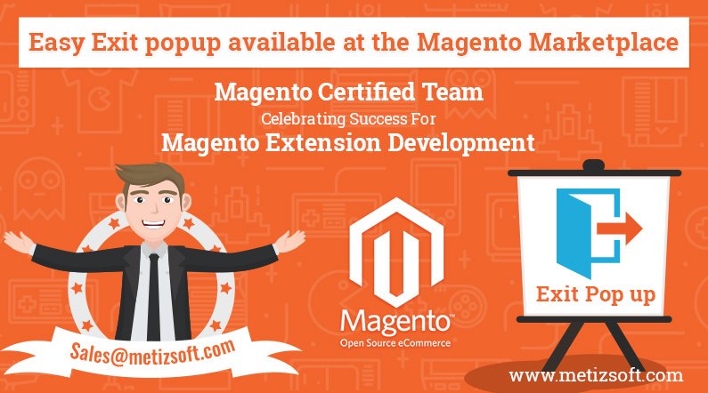 magento easy exit popup