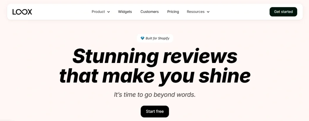 Loox Shopify App