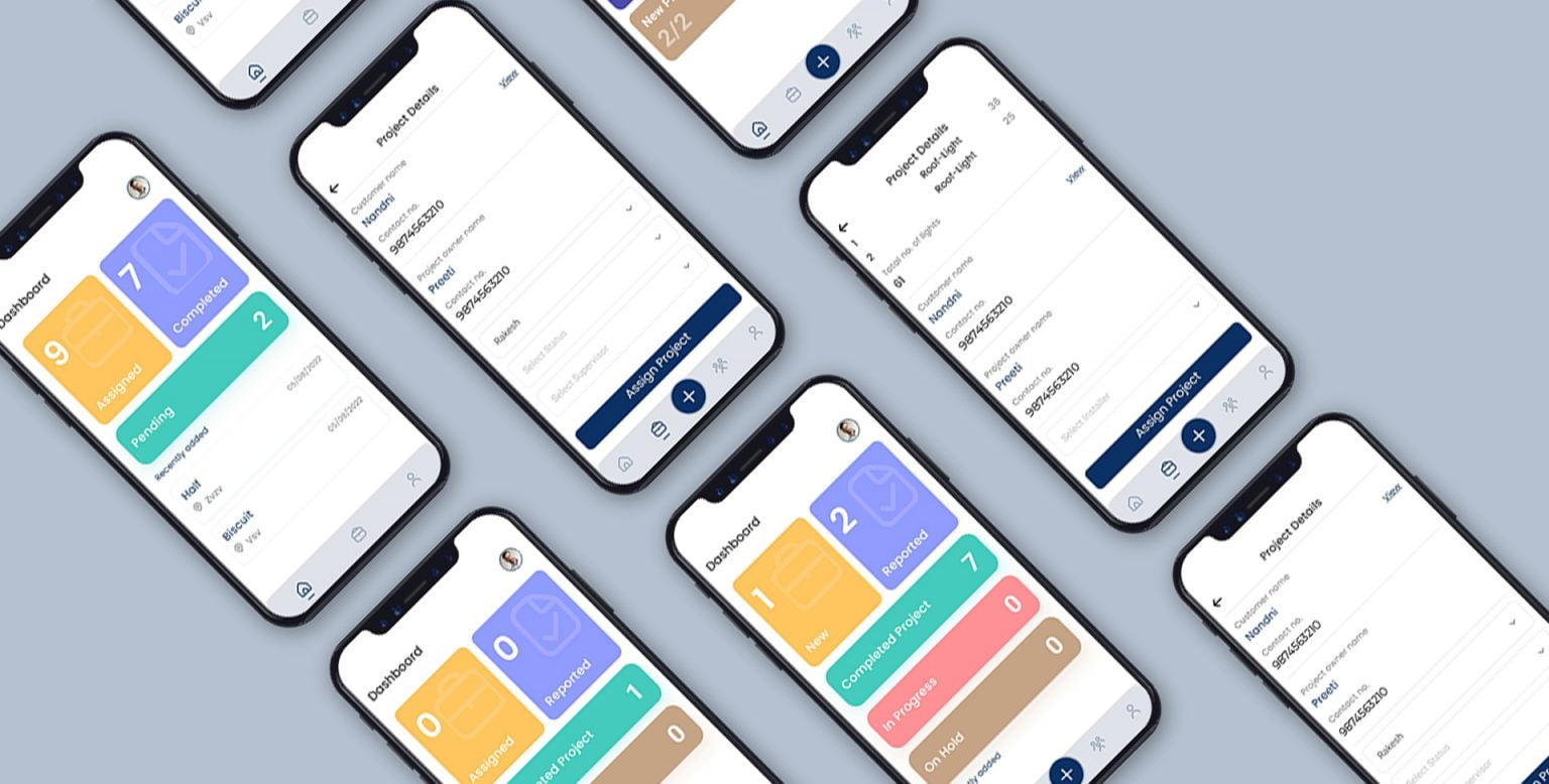 mobile screen