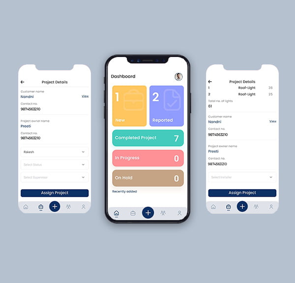 rayz app dashbord