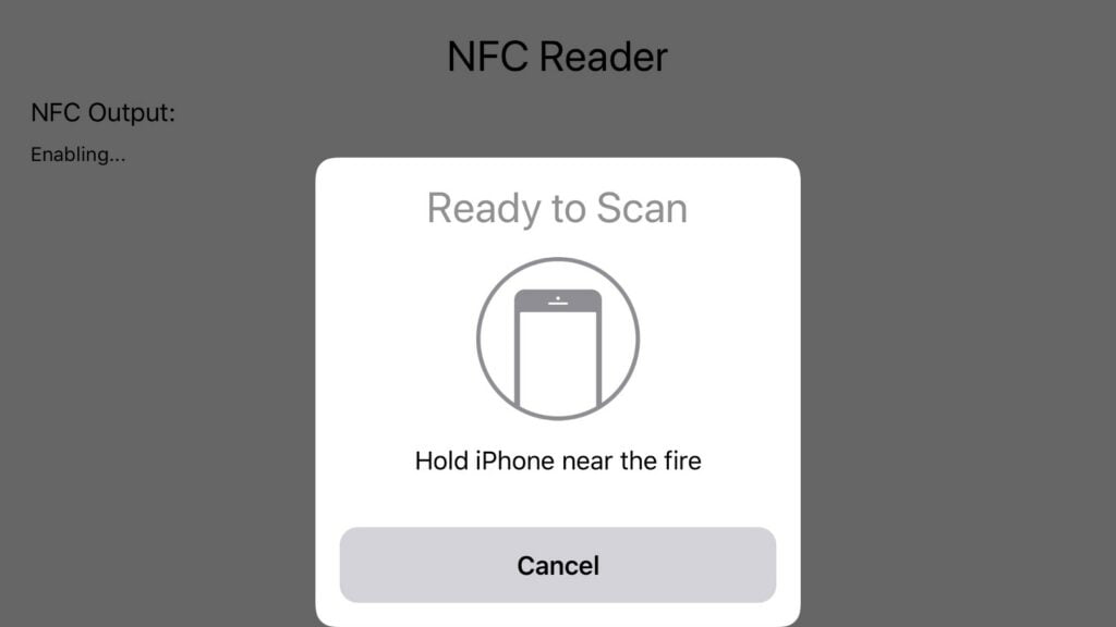 NFC apple