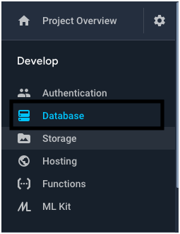 select database