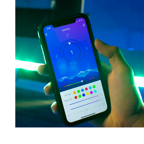 mobile app for led lights