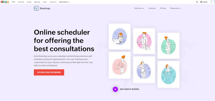 zoho appointment scheduling app