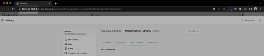 migrate store