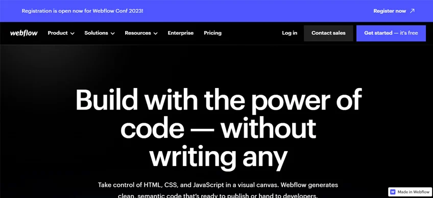 webflow