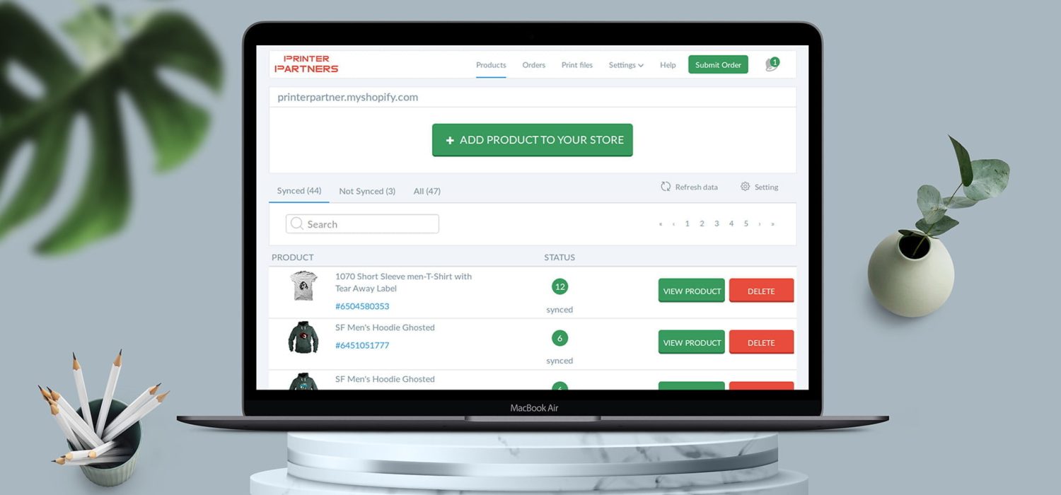 Printer Partners – Shopify App
